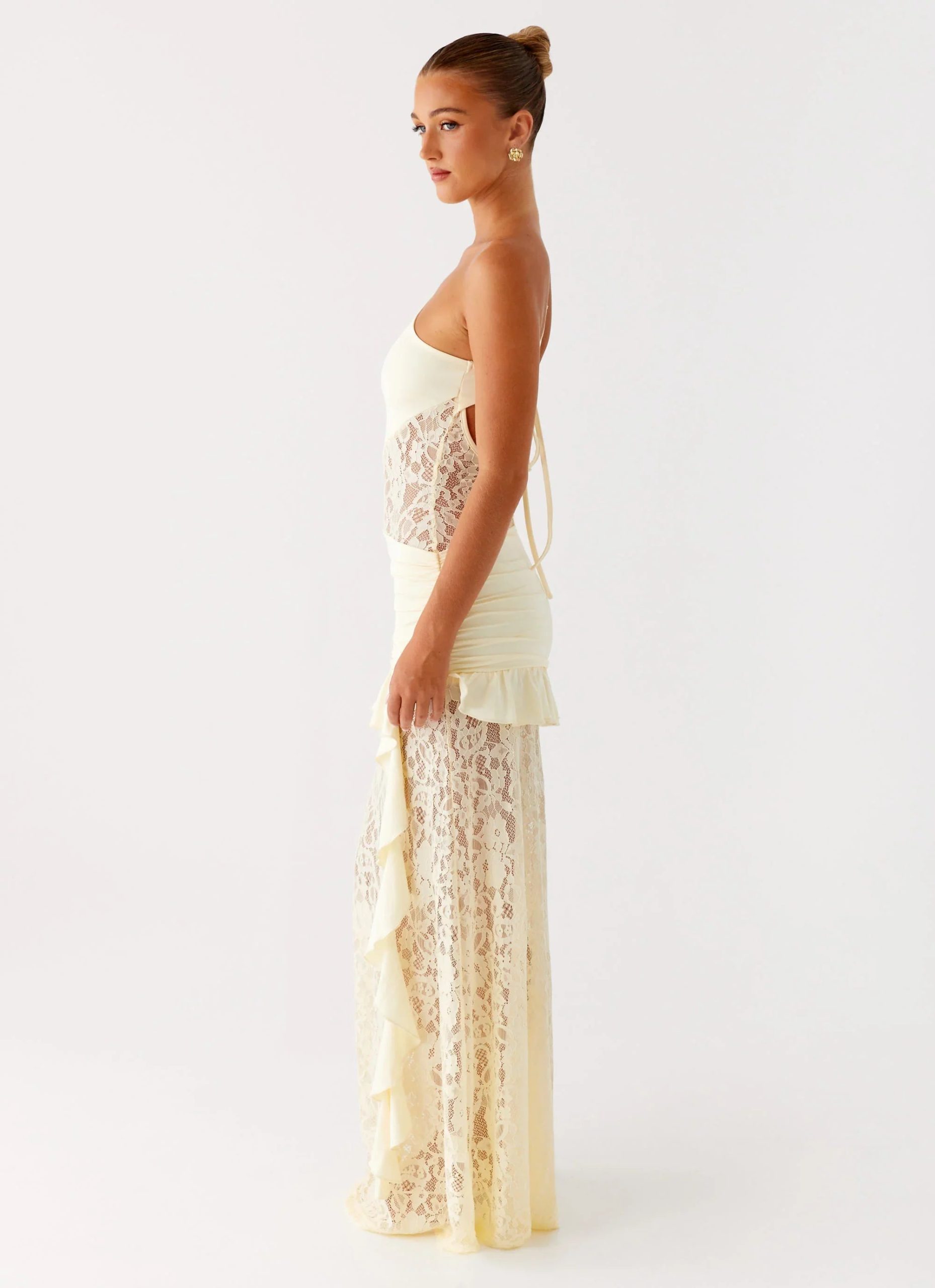 Benita Maxi Dress - Yellow - Image 3