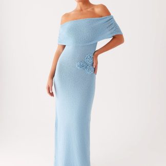 Leya Maxi Dress - Blue