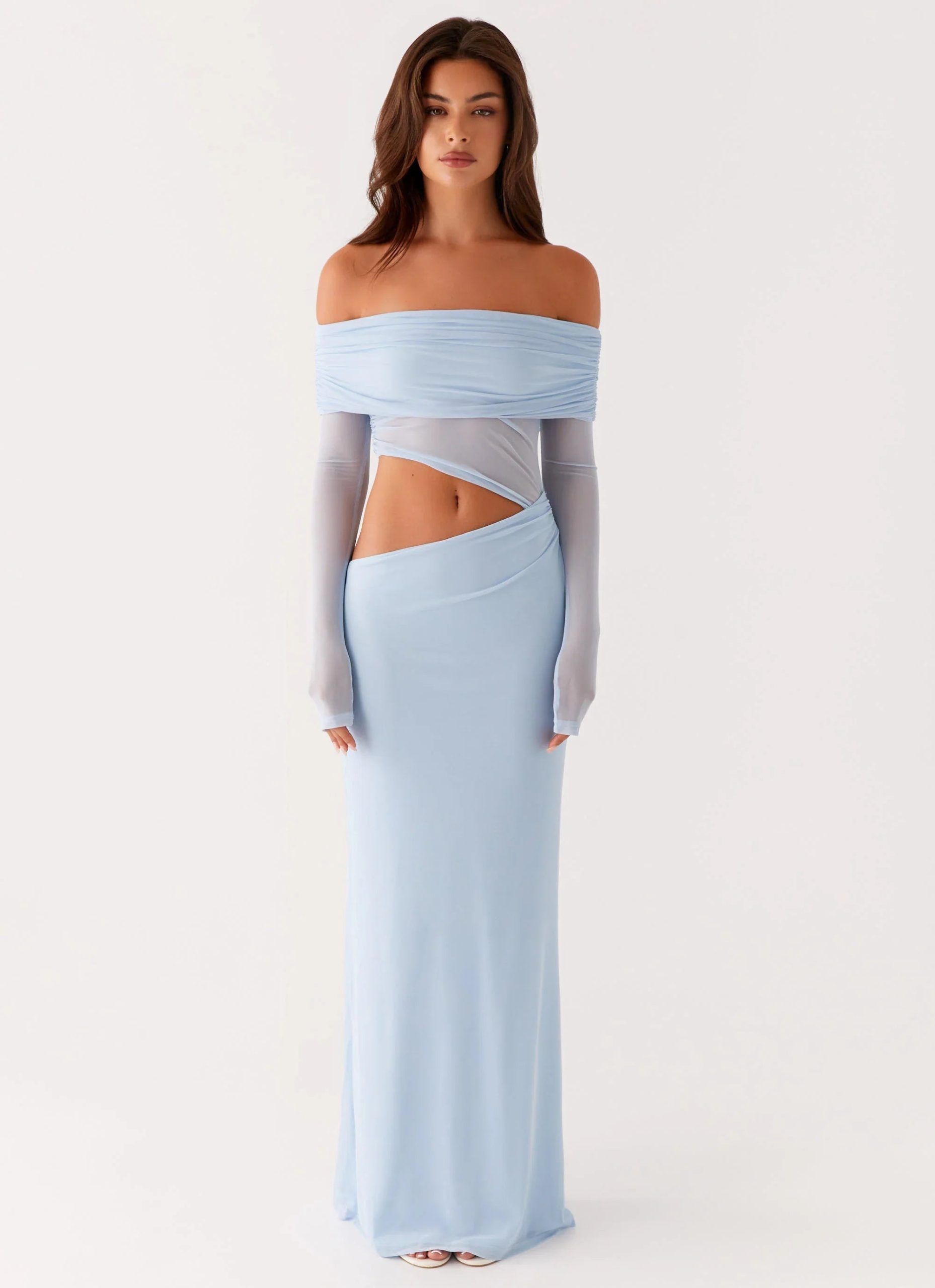 Emery Maxi Dress - Blue - Image 2