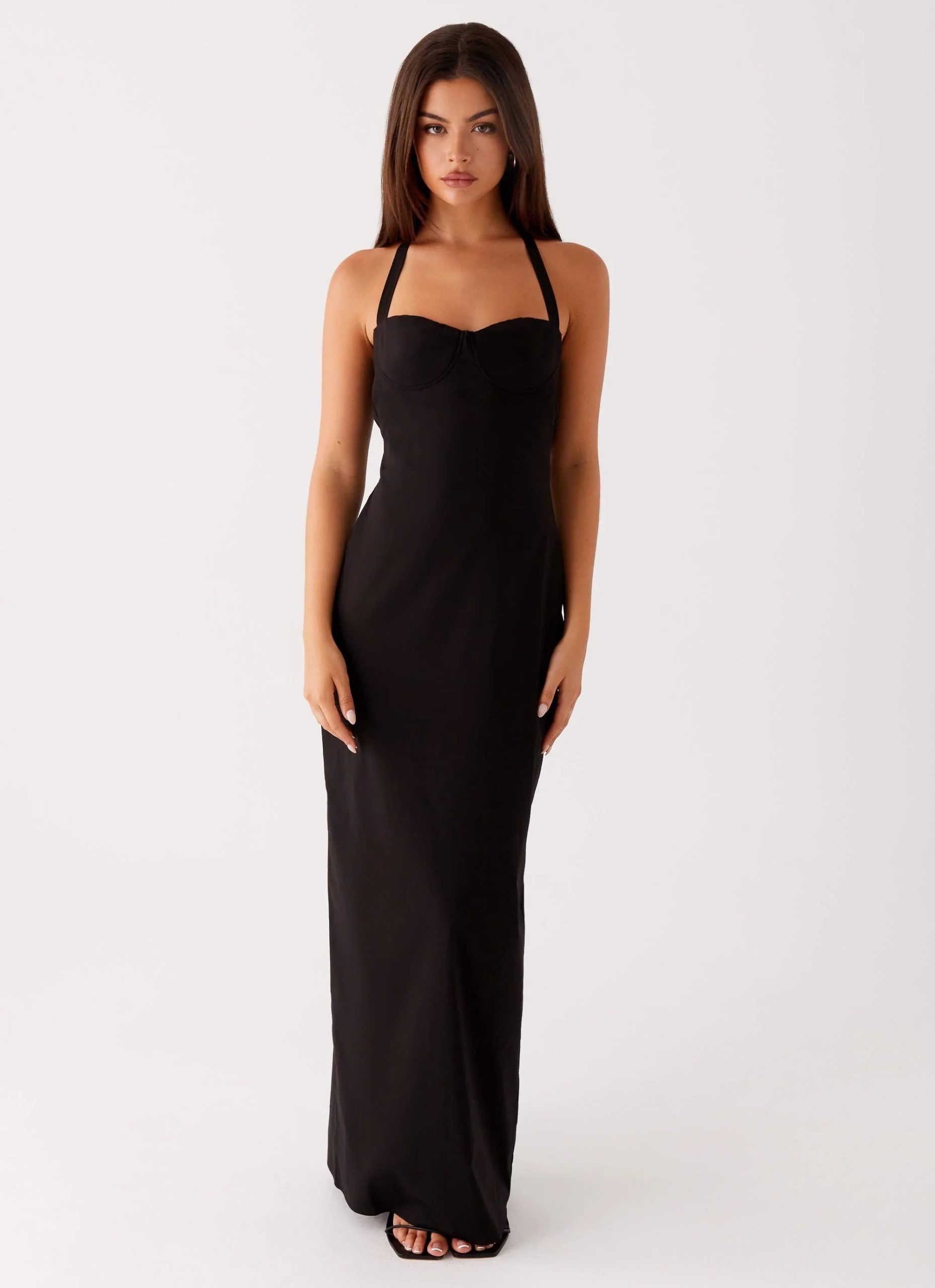 Cheryl Maxi Dress - Black - Image 2