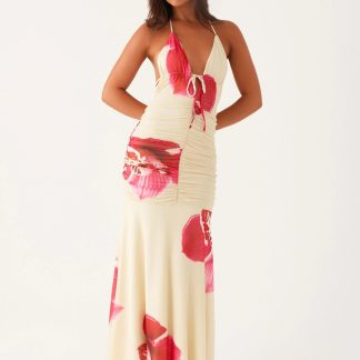 Hollywood Maxi Dress - Orchid Yellow