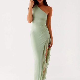 Clarence Maxi Dress - Sage