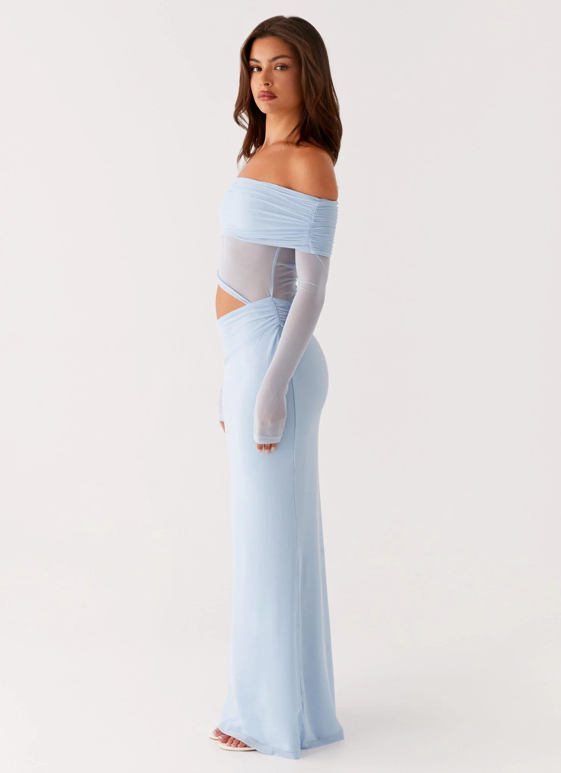 Emery Maxi Dress - Blue - Image 3