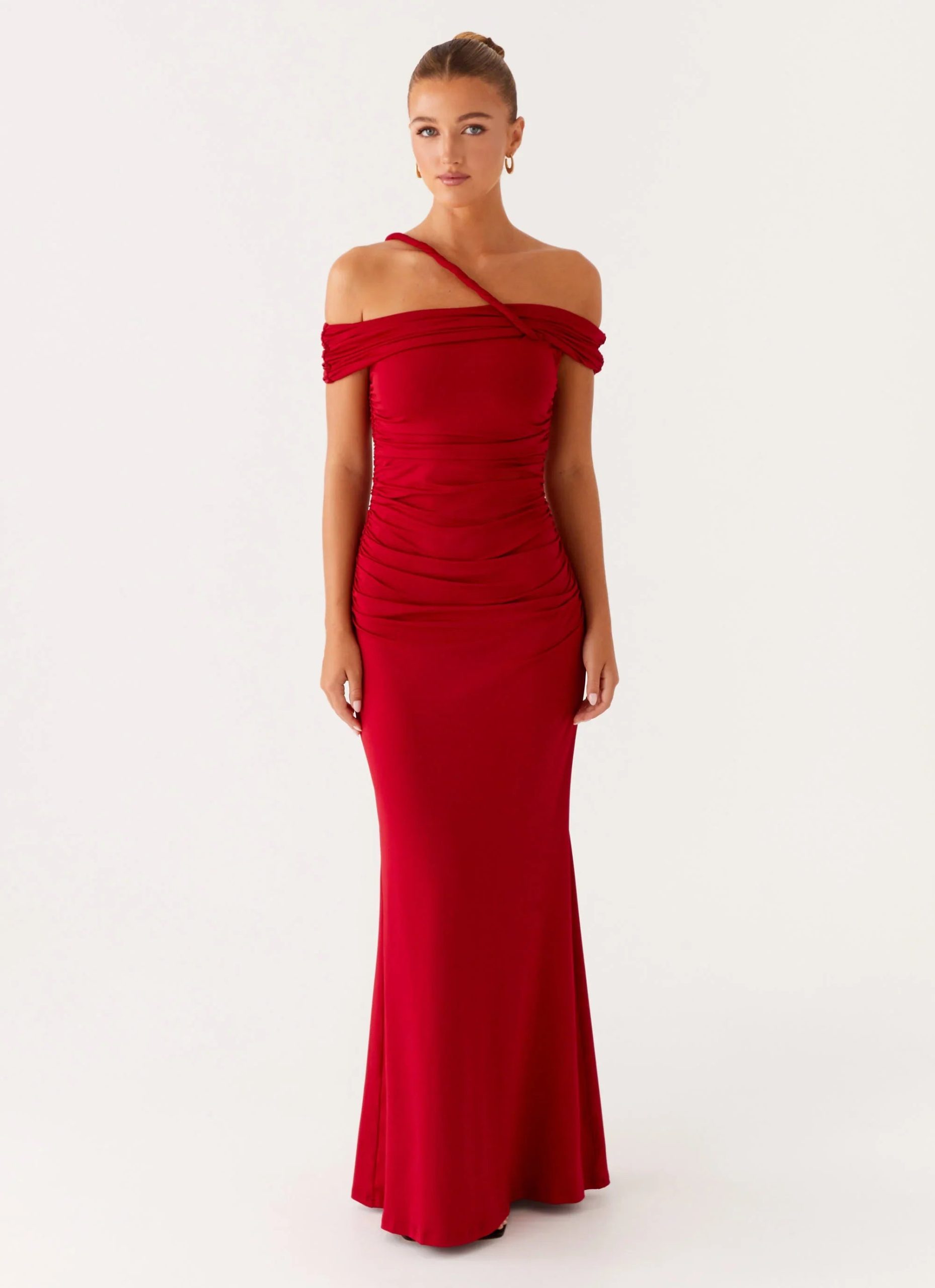 After This Maxi Dress - Raspberry - Image 3