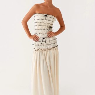 Zariah Maxi Dress - Ivory
