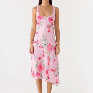 Fedde Midi Dress - Petal Soleil